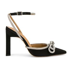 Tony Bianco Elsie Heel in Black Satin